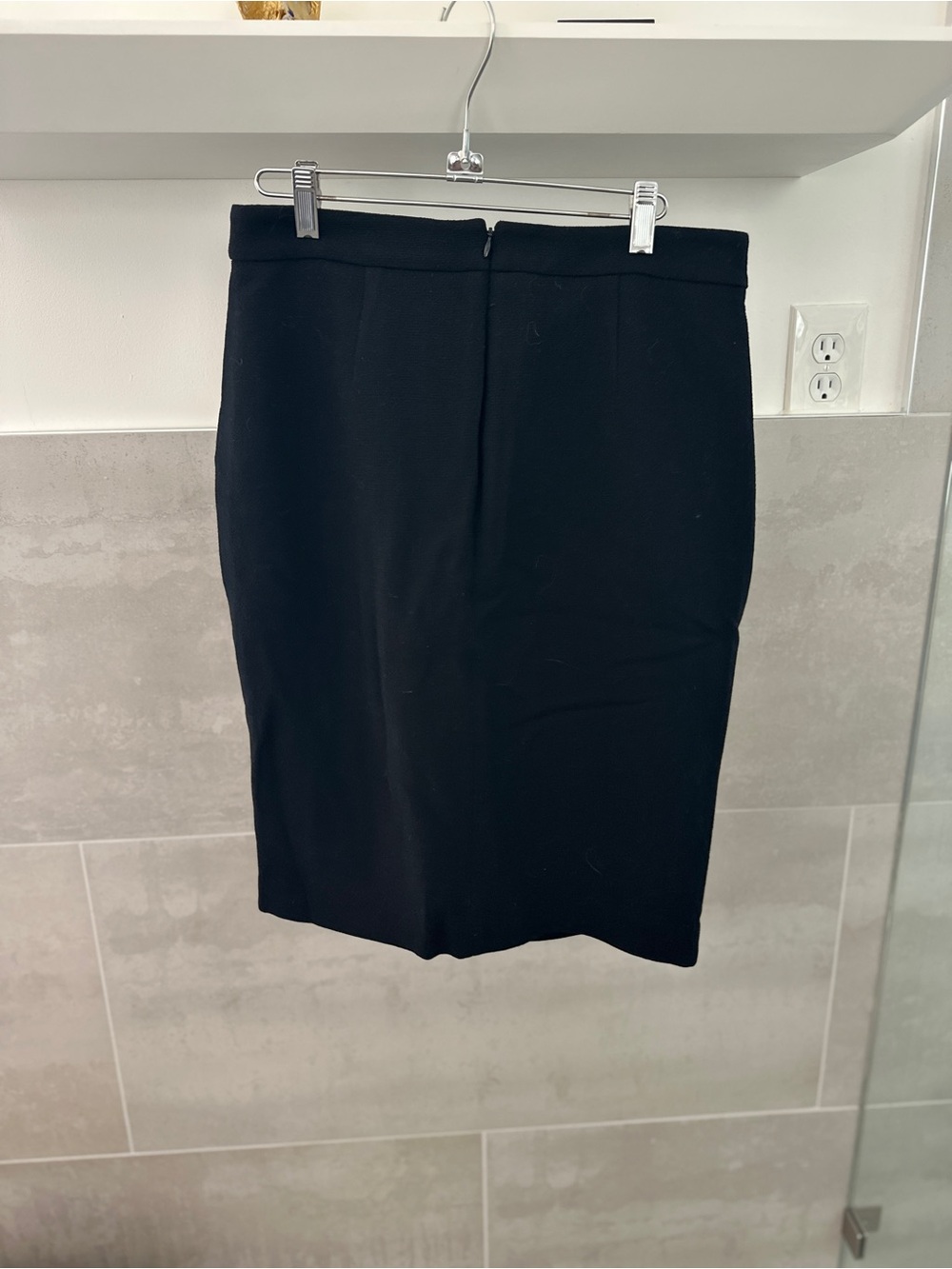 Black Pencil Skirt - Sleek Professional Staple